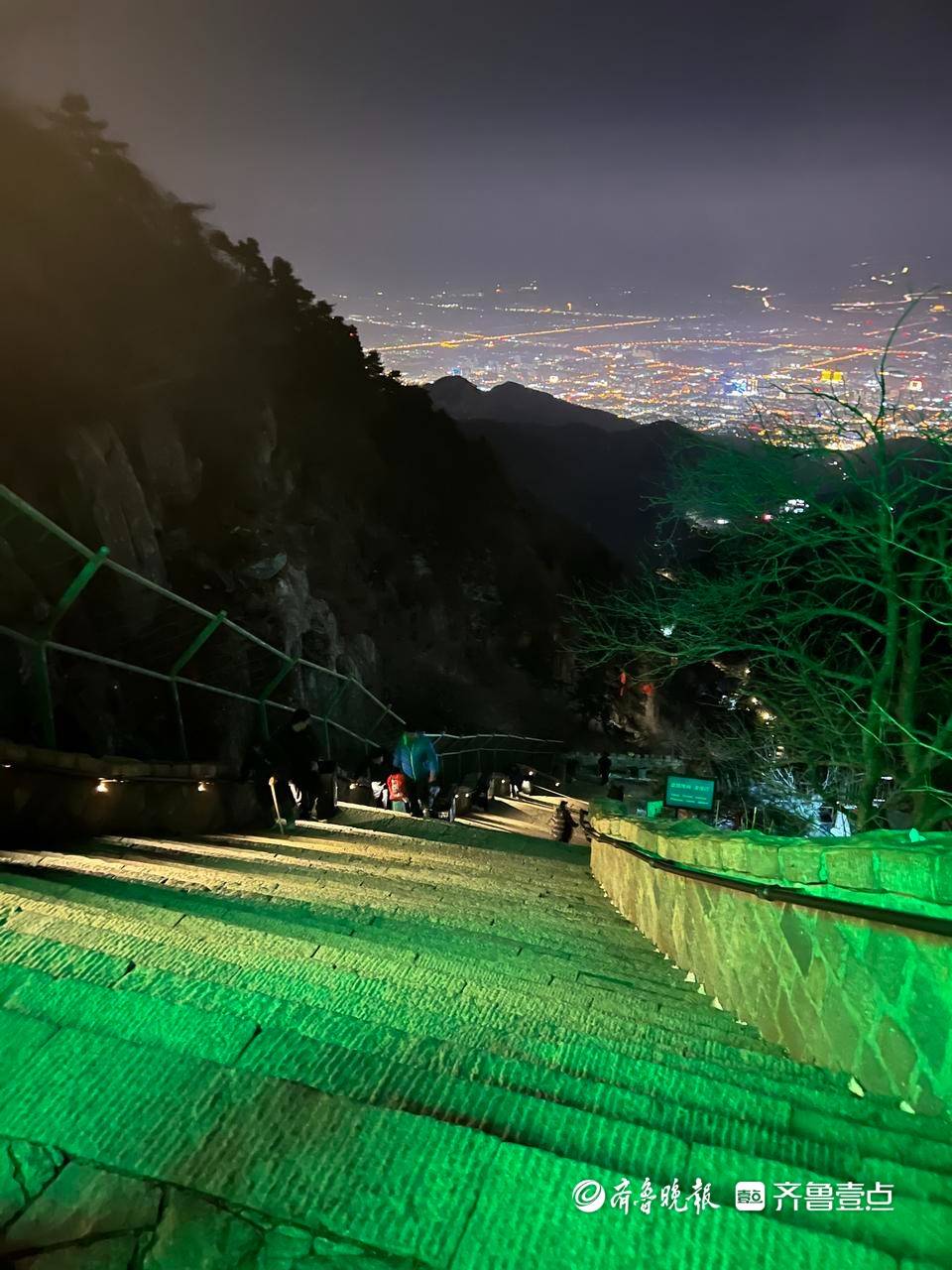 深度调查丨泰山亮灯揭秘醉美夜色是怎么打造成的