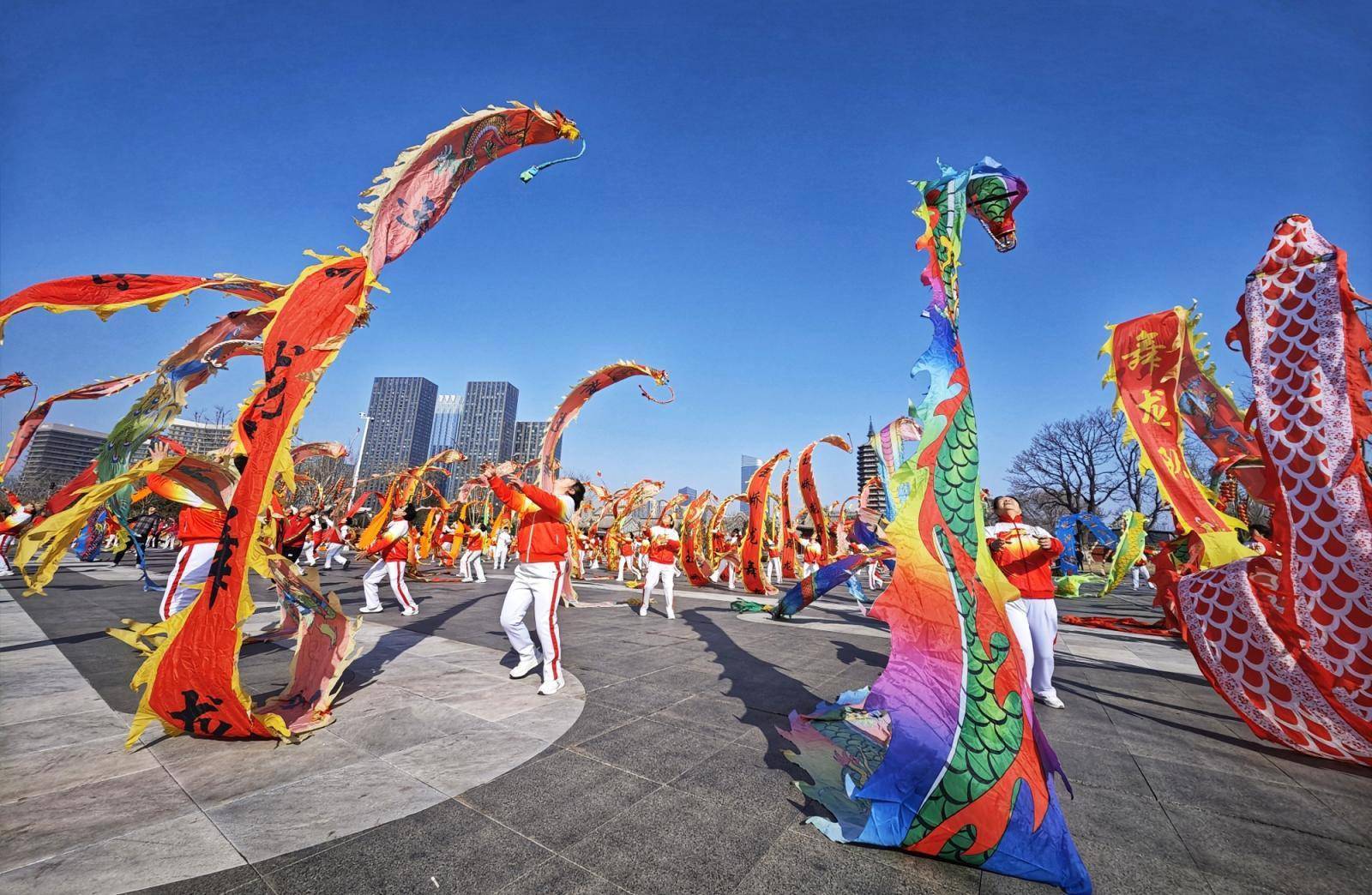 二月二龙抬头舞龙大会庆欢腾