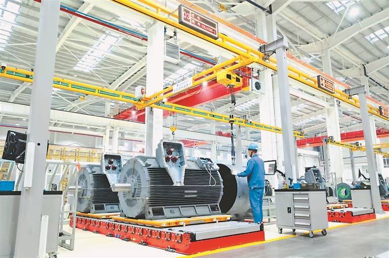 企业满格状态赶订单