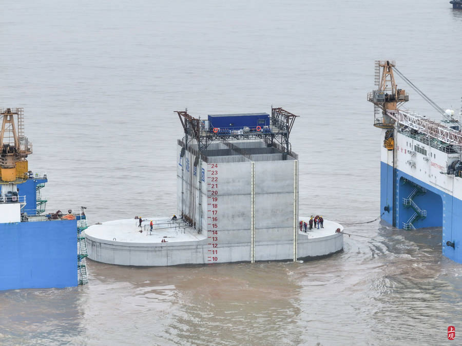 国内首创这种新型桶式基础结构首次应用于外海重力式码头