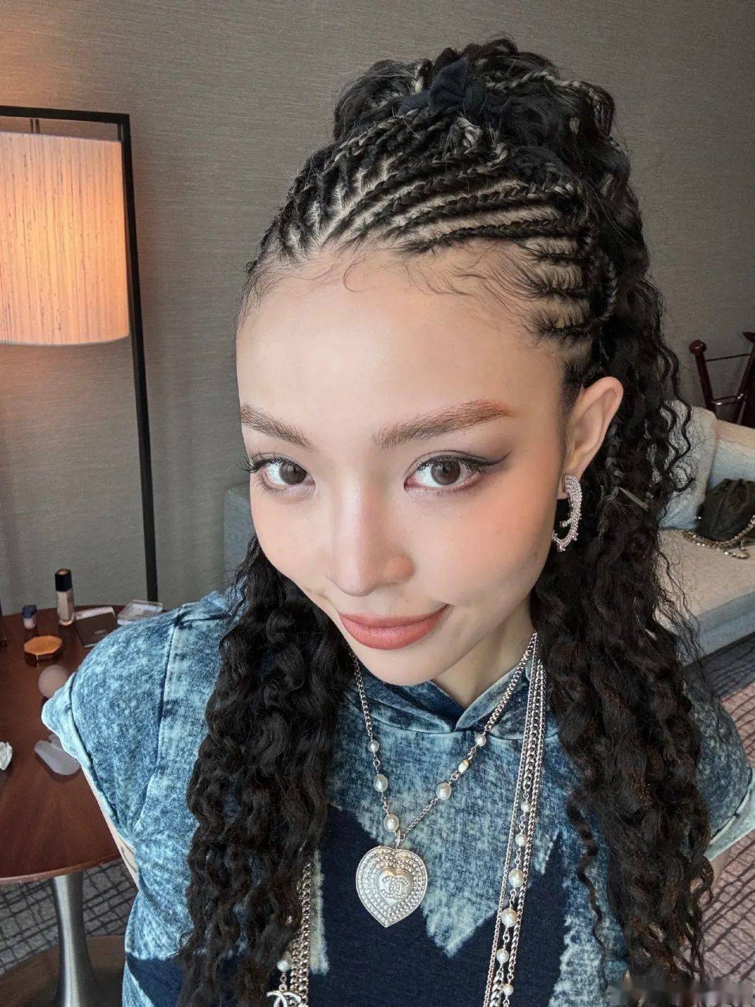 vava最新发型!梦回17年"安室奈美惠"时期!