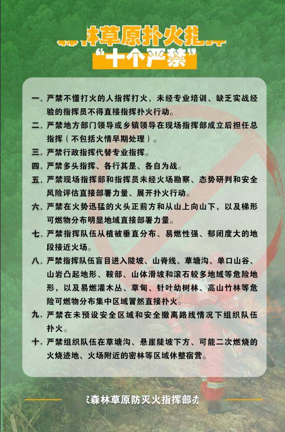 最新关于十个严禁十个必须三先四不打的权威表述