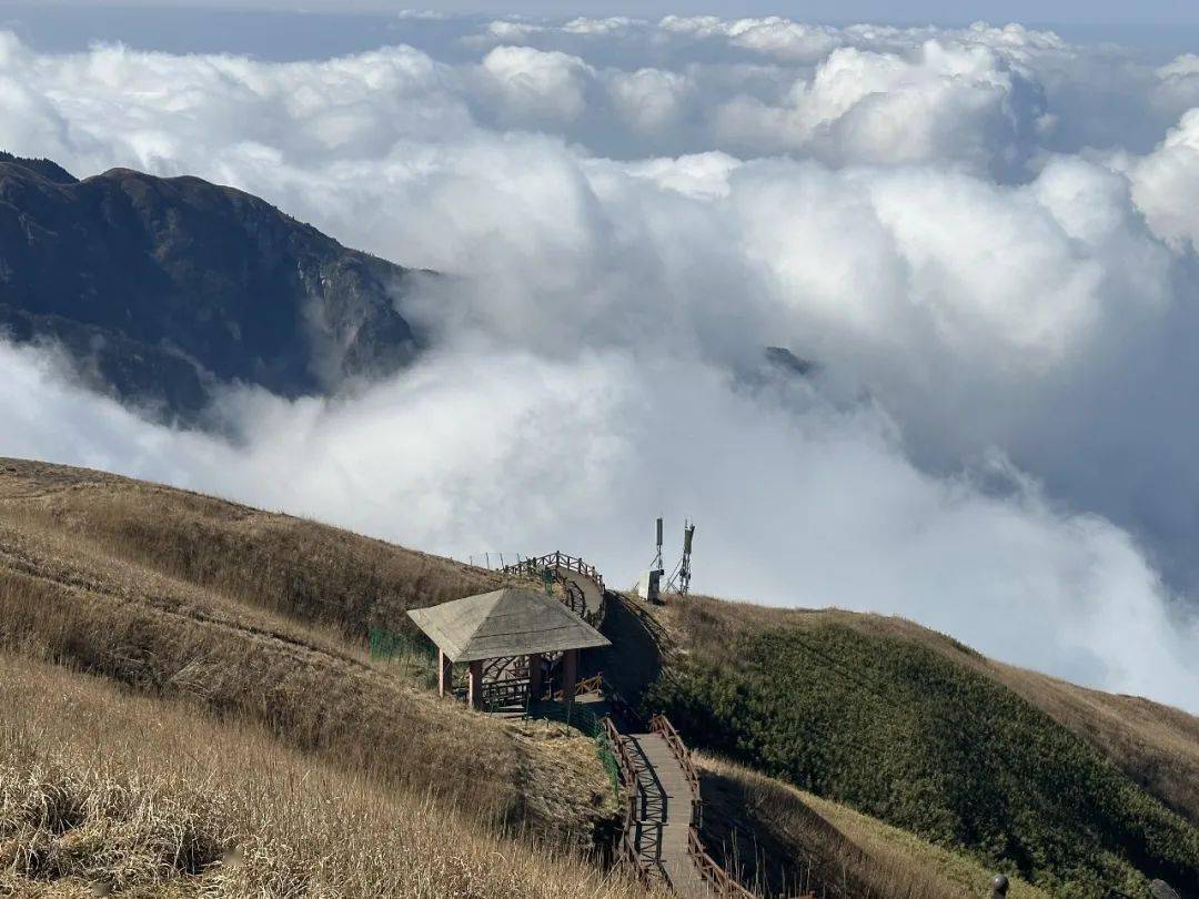 武功山三月春游答疑合集!必看系列～_索道_天气_云海