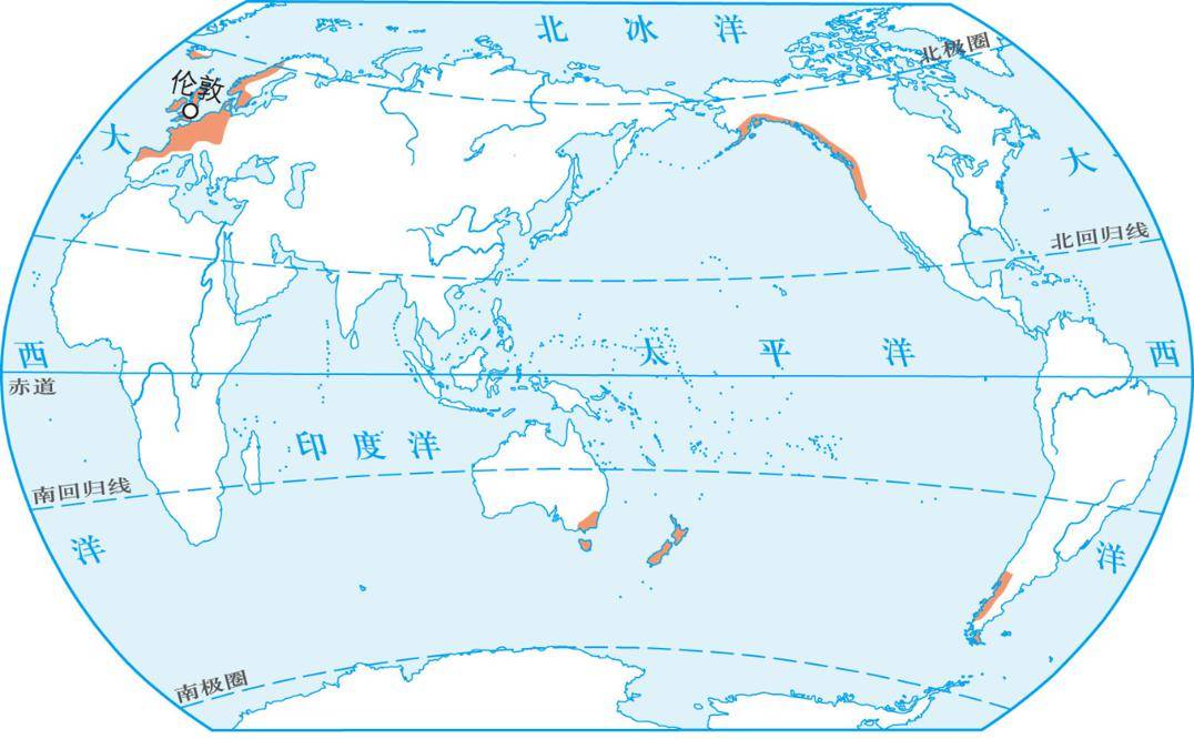 超全世界气候类型分布图