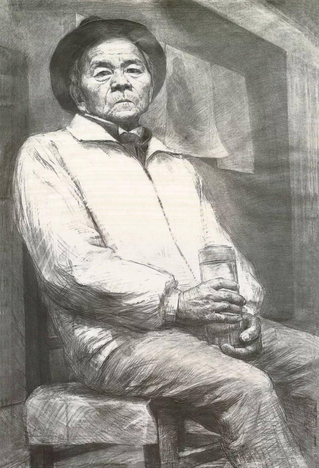 123幅 央美附中留校人像素描集