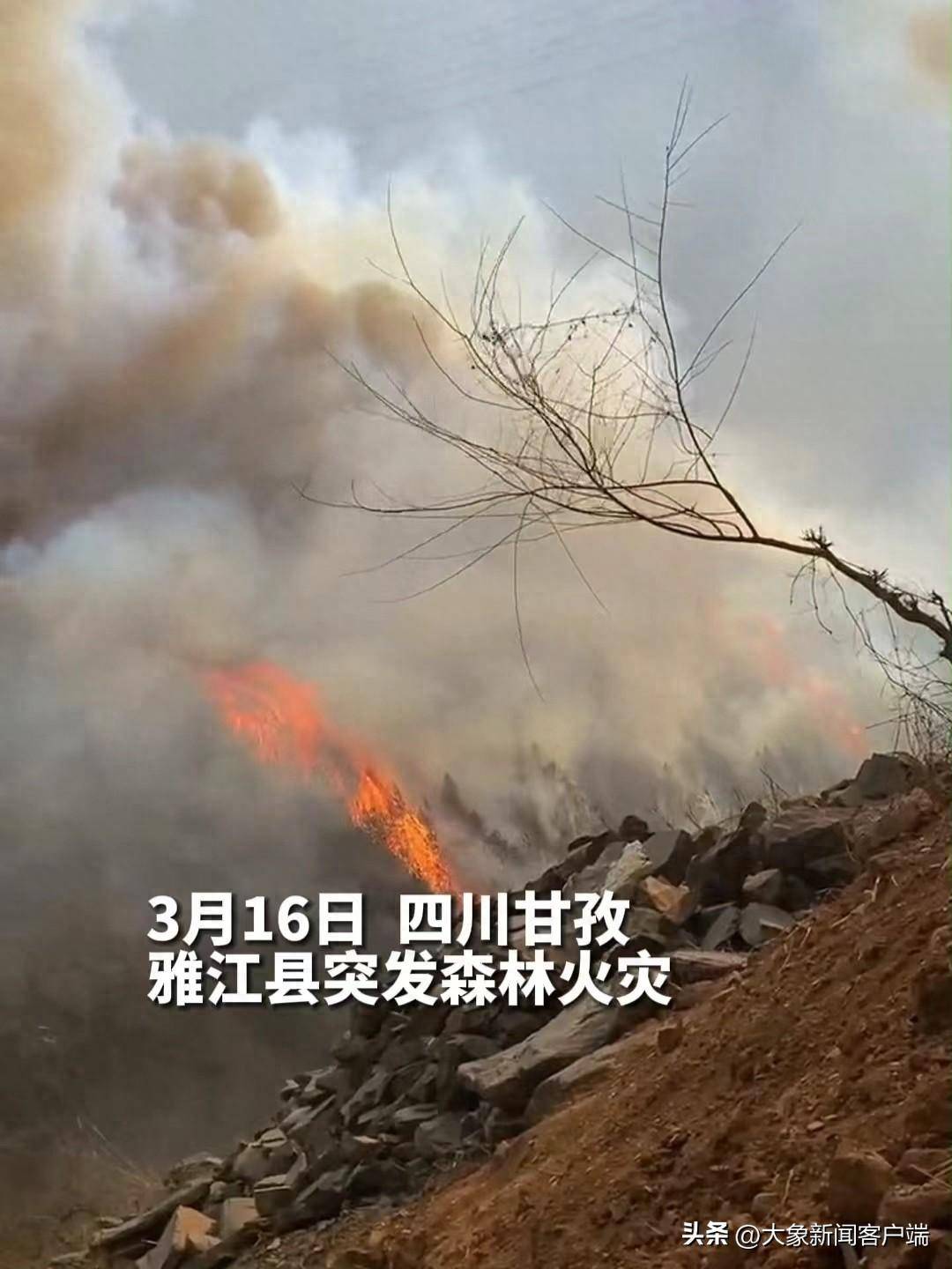 自贵州多地发生火灾之后,四川康定,雅江,云南省临沧,文山州,新平等地