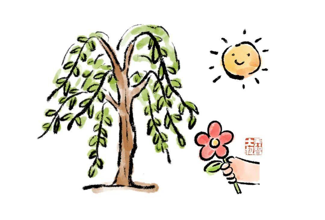 花红柳绿4真是春色满园,美极了花园里的花儿都开了春天到了造句比喻