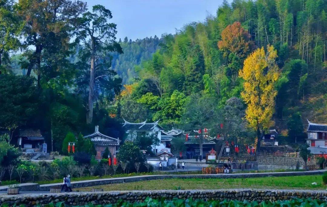 福建永安最美8大中国传统村落燕江山水古韵静谧