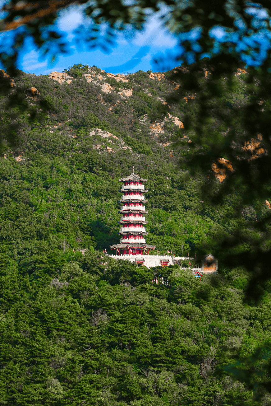 烟台塔山风景区图片