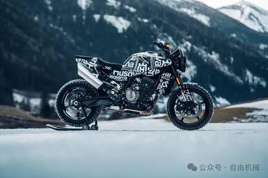 北欧复古风与橙色双缸的结合,husqvarna发布svartpilen