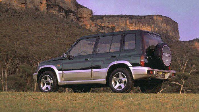 第一代铃木vitara初期亮相时搭载了一台1.