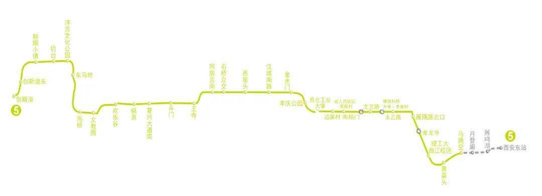 5号地铁线路图最新版图片