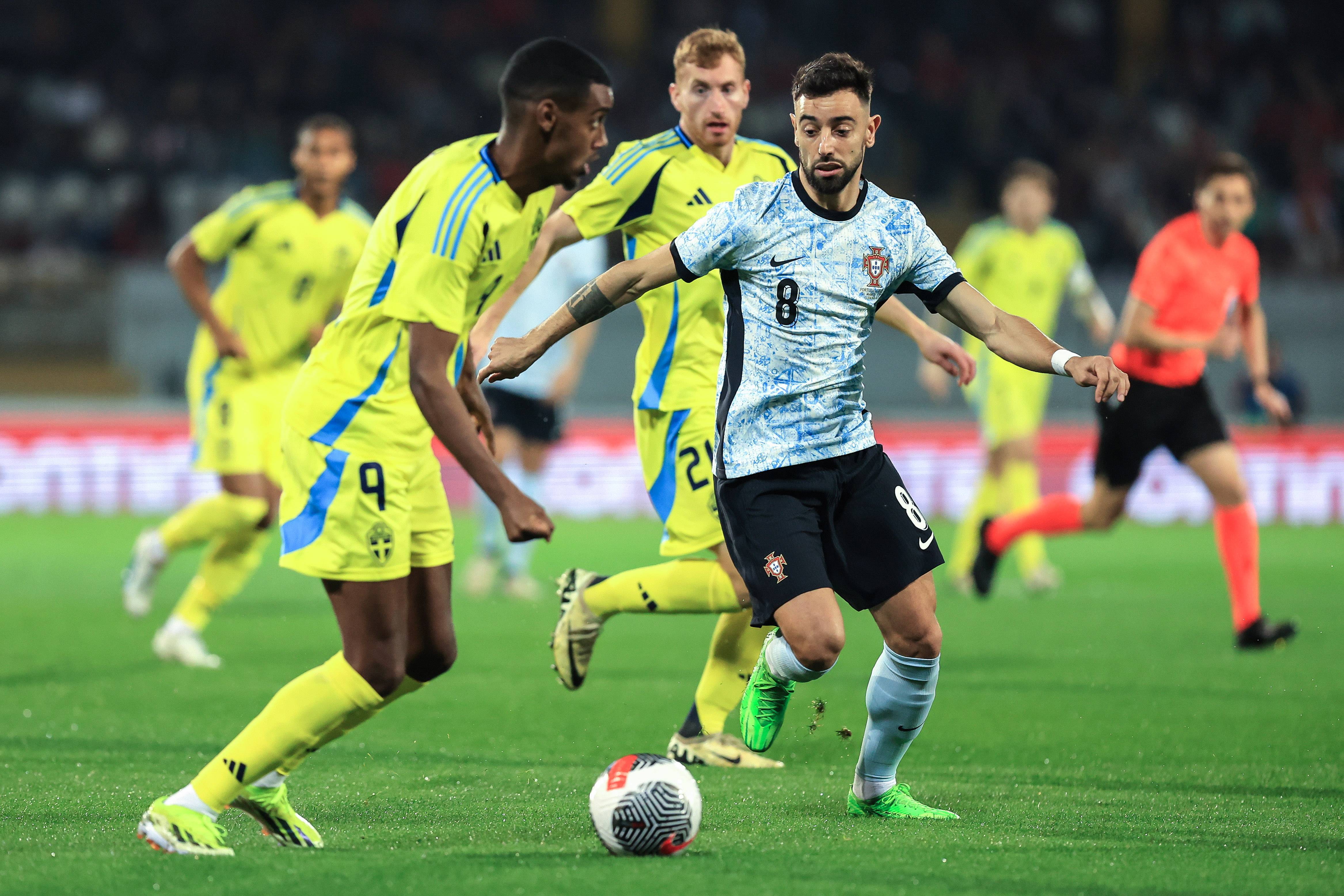 足球友谊赛葡萄牙胜瑞典