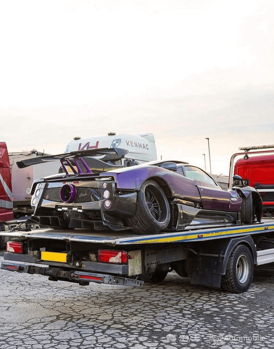 【半亿超级跑车报废 保险公司都沉默了】帕加尼为一级方程式车手lewis