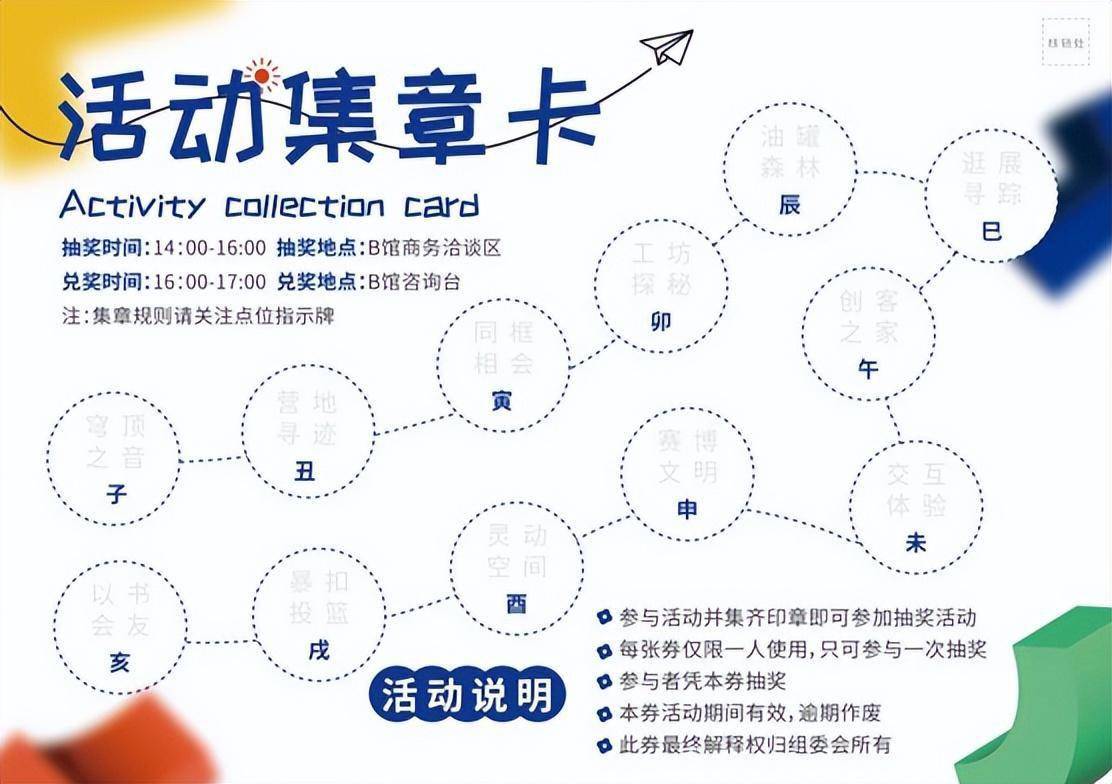 注:打卡点设立,打卡路线及各打卡点本次大会打卡集章活动线下举行,共