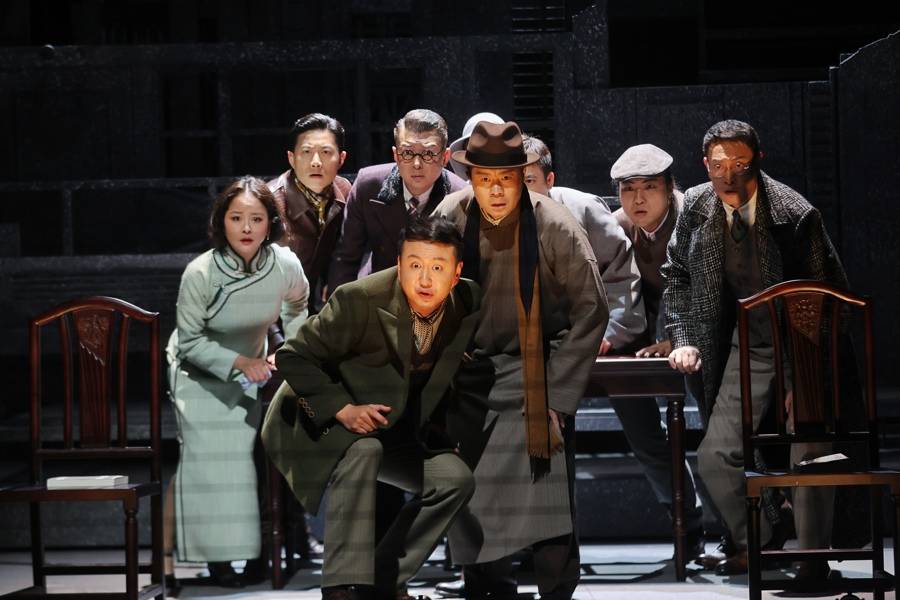 孙甘露《千里江山图》搬上话剧舞台_上海_陈千里_剧照