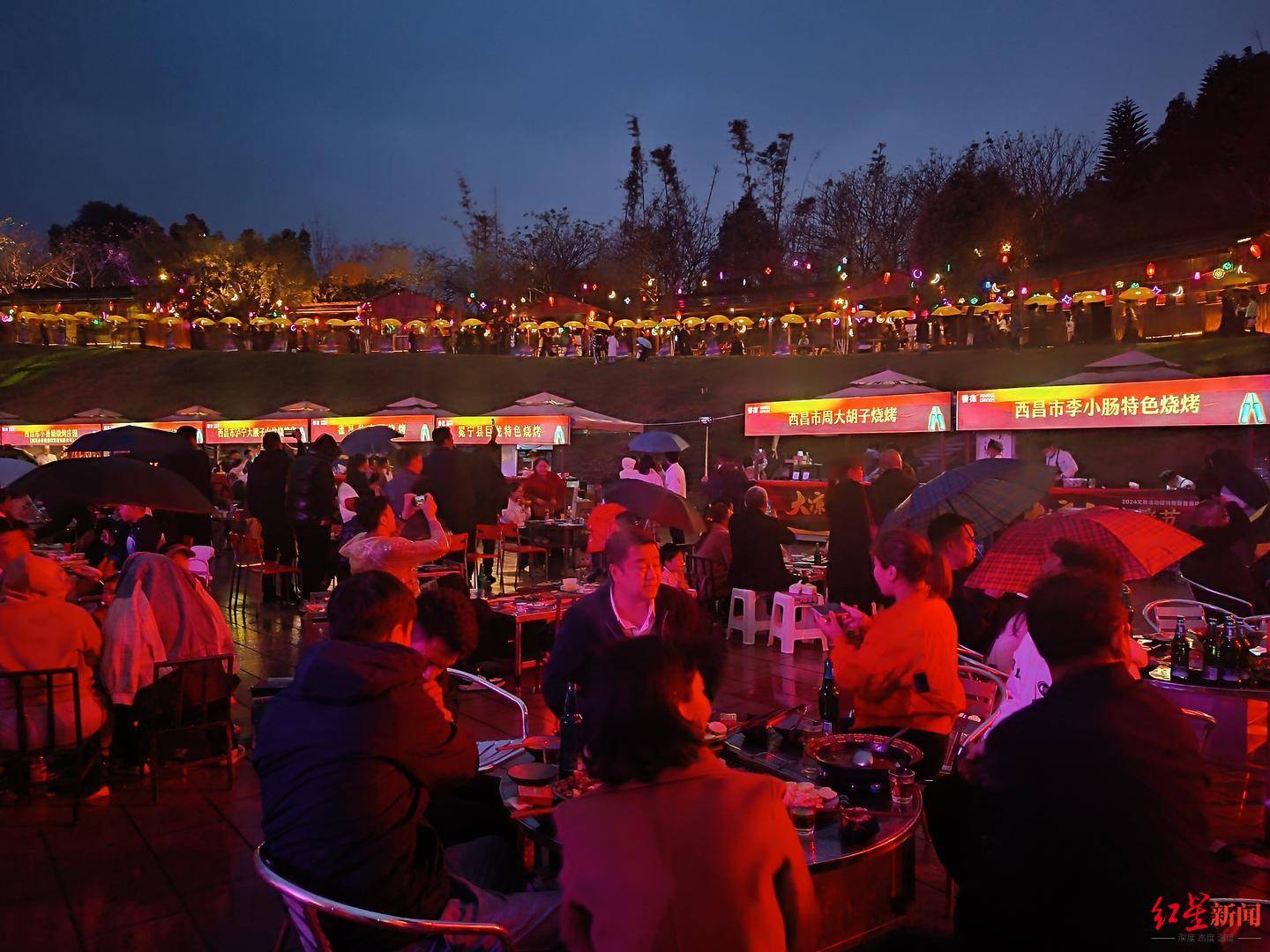 西昌主会场人气旺,越西,雷波,冕宁,宁南,甘洛等县(市)分会场活动不断