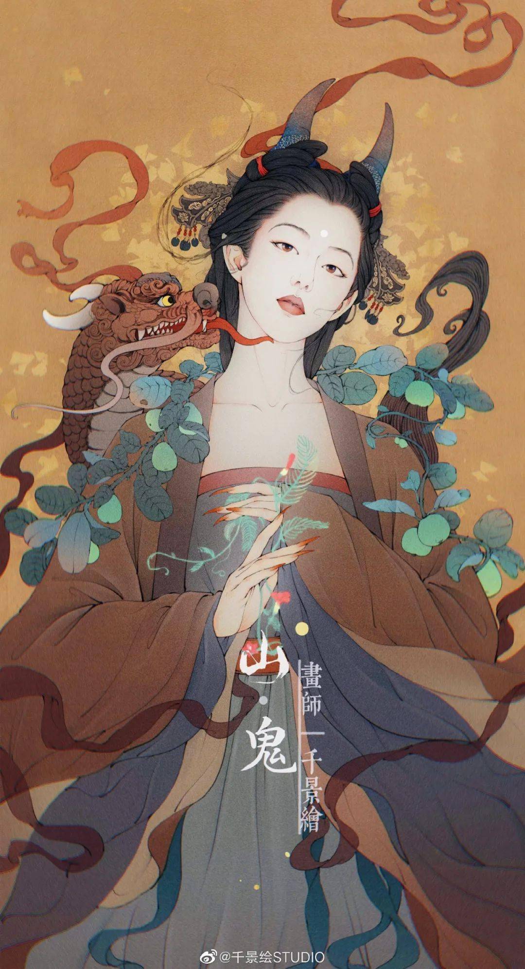 90后湖北才女画了100遍肖战作品被刘涛转发温柔细腻的工笔爆红全网