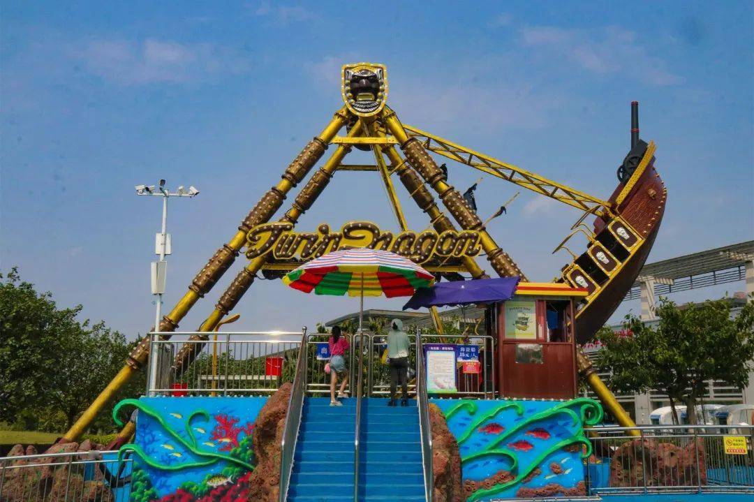 遛娃新选择:防城港园博园游乐场