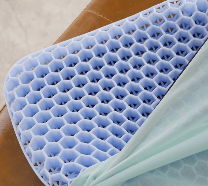 蜂窝减压凉感坐垫199享柔软舒适凉感材料减压透气配送防滑坐垫套冰冰
