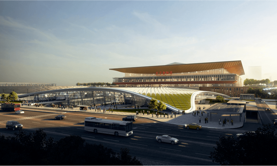 咱朝青人出行更方便了北京朝阳站交通枢纽年内开通