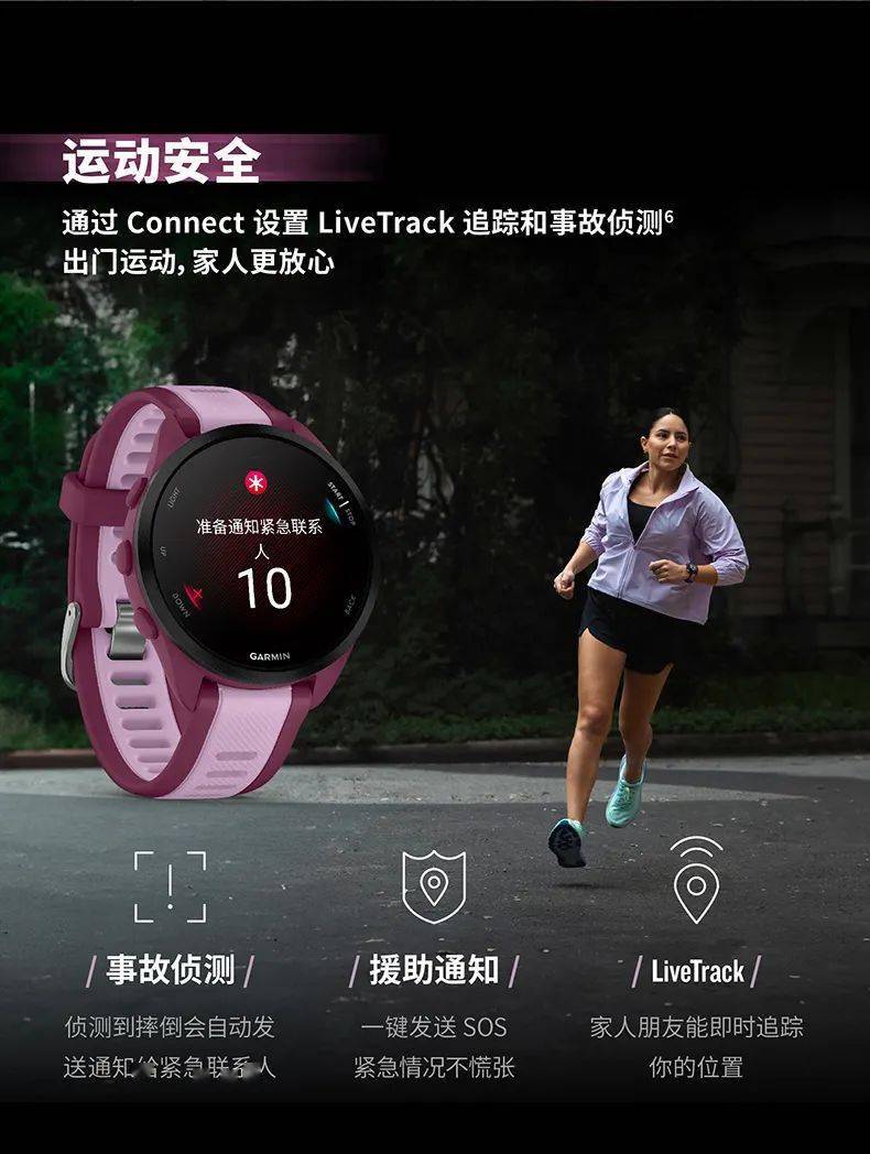 garmin丨放开去跑:佳明发布 forerunner 165 智能 gps 跑步腕表