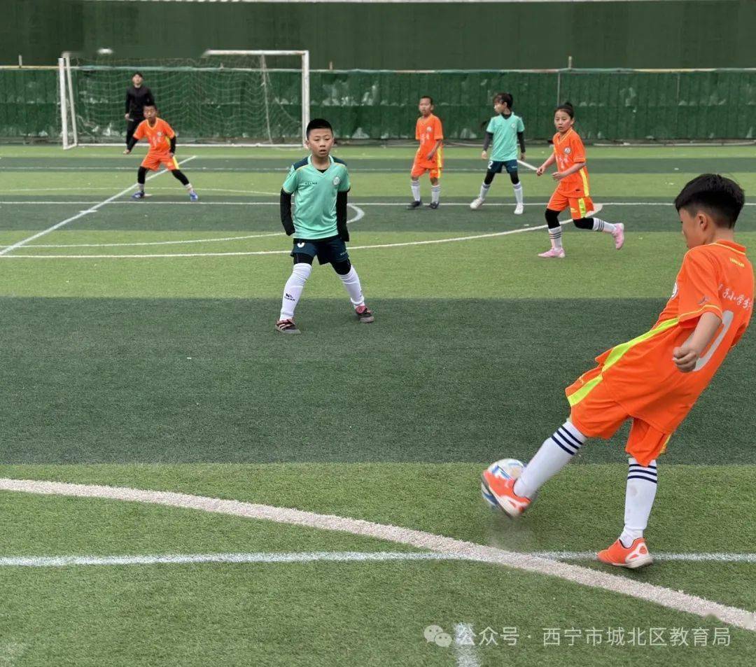 驰骋绿茵足够精彩城北区2024年中小学生运动会之满天星校园足球联赛