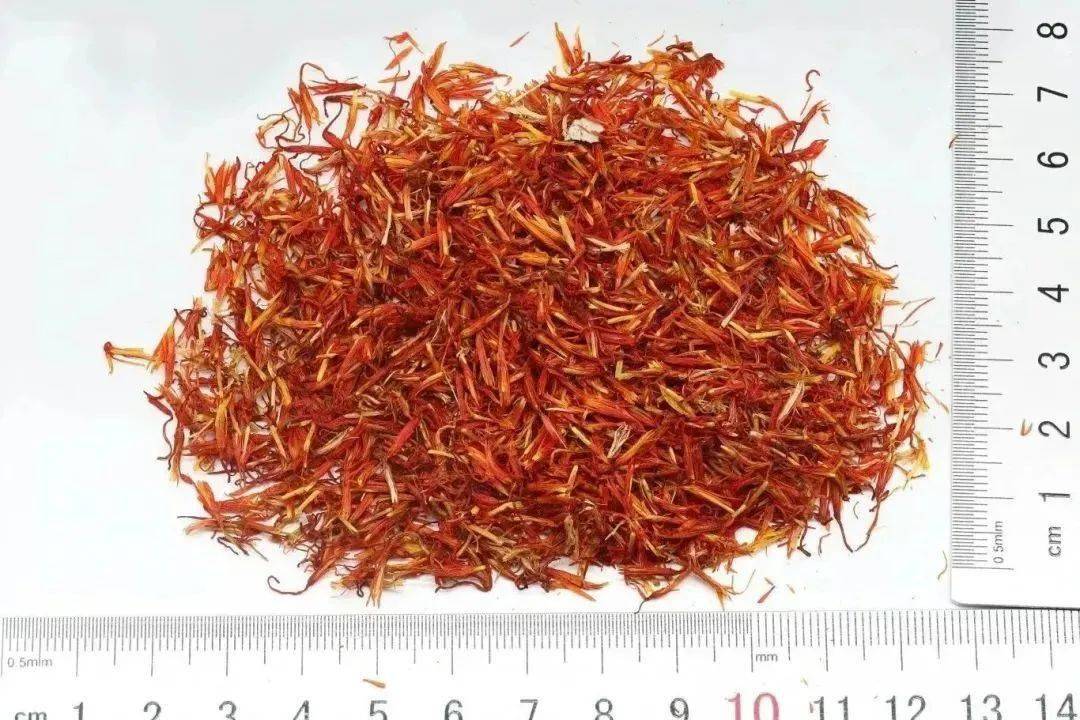 传承中医可以染色的中草药红花