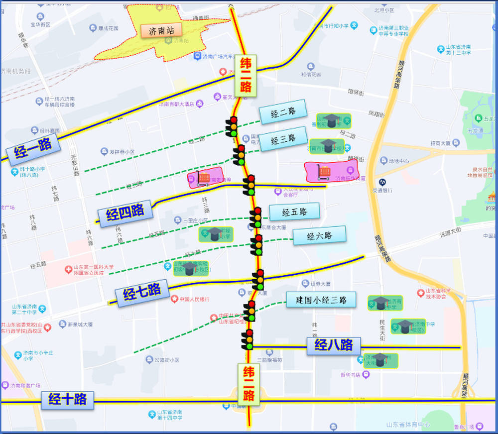 济南二环南路西延规划图片