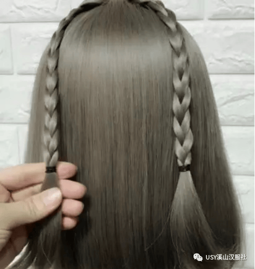 汉服发型知多少汉服发型绘制步骤图解