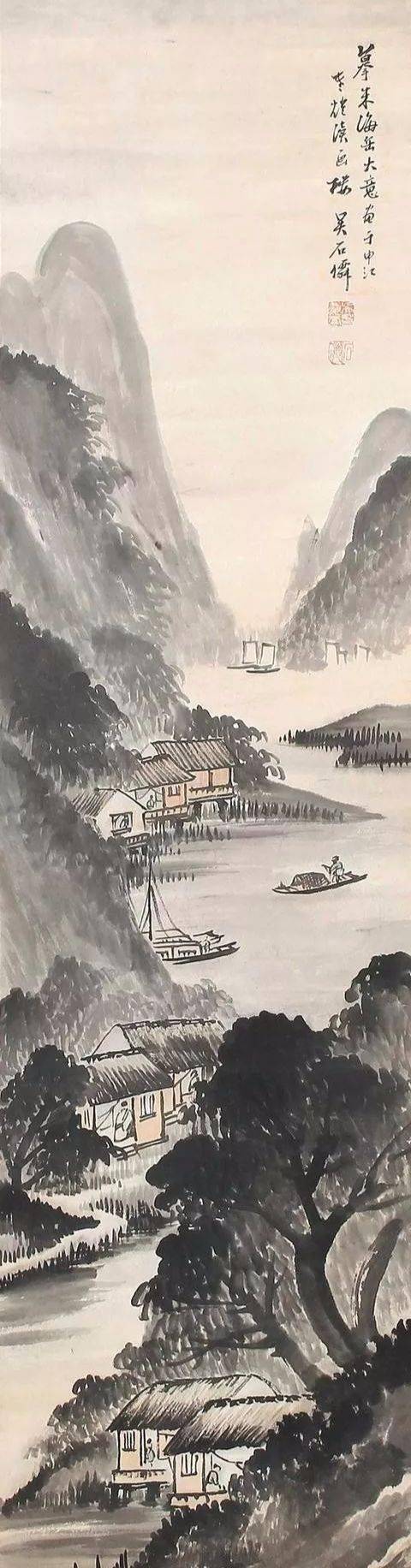 33幅泼墨山水墨韵淋漓