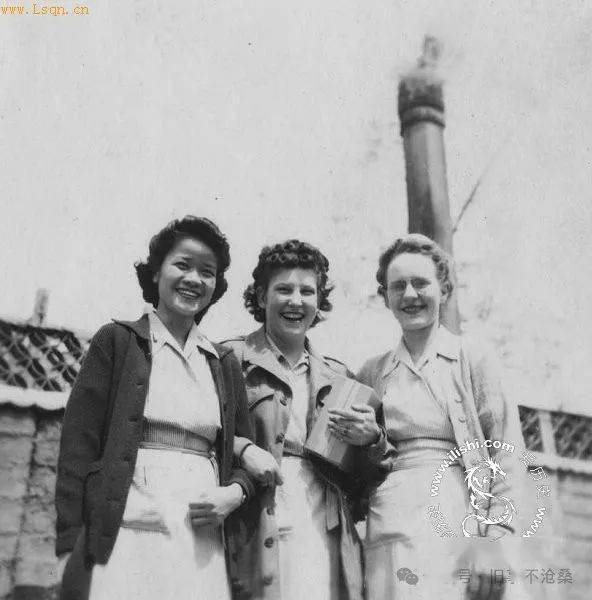 旧事照片:抗战中的女护士老照片