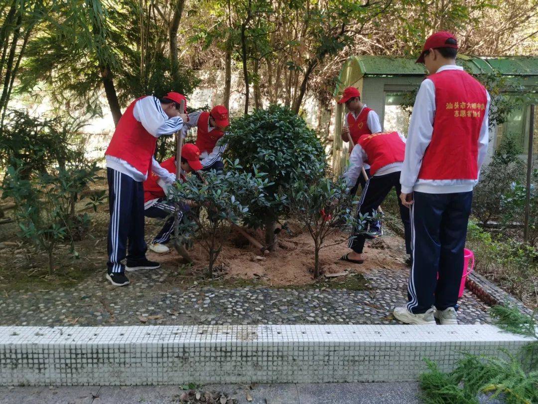 志愿广东绿美有我汕头市六都中学开展2024年学雷锋志愿服务行动月系列