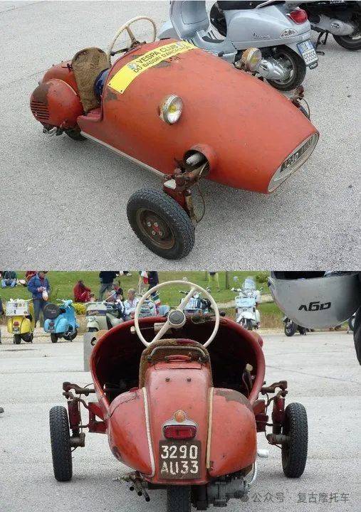 vespa倒三轮神改装