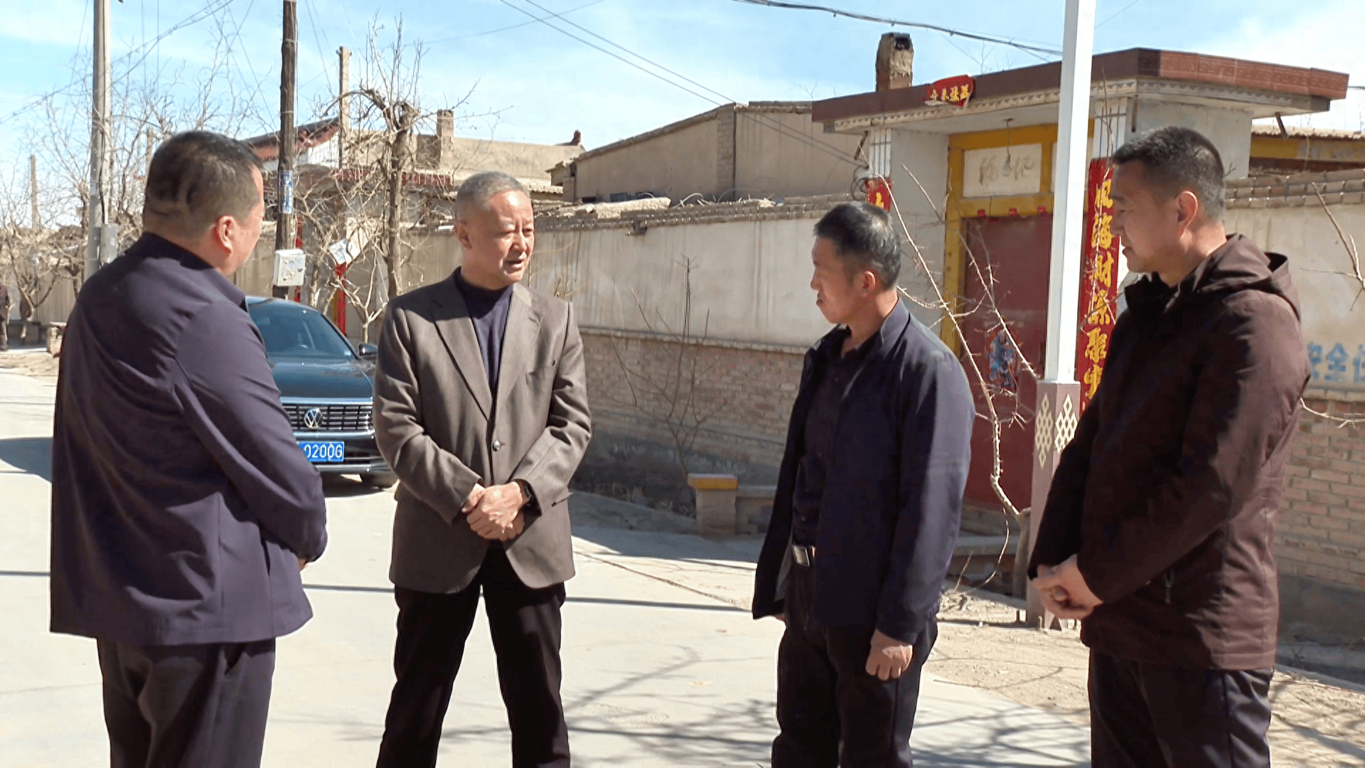 杨红光调研巷道镇重点工作