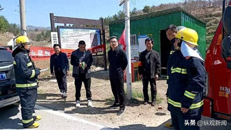 镇平县高丘镇开展清明期间森林防护灭火宣传工作