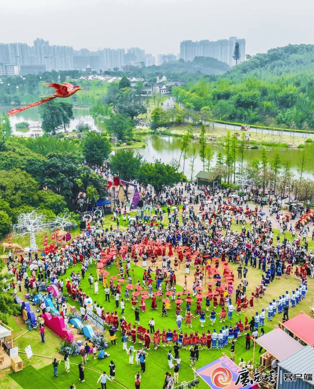 三月三游园活动图片