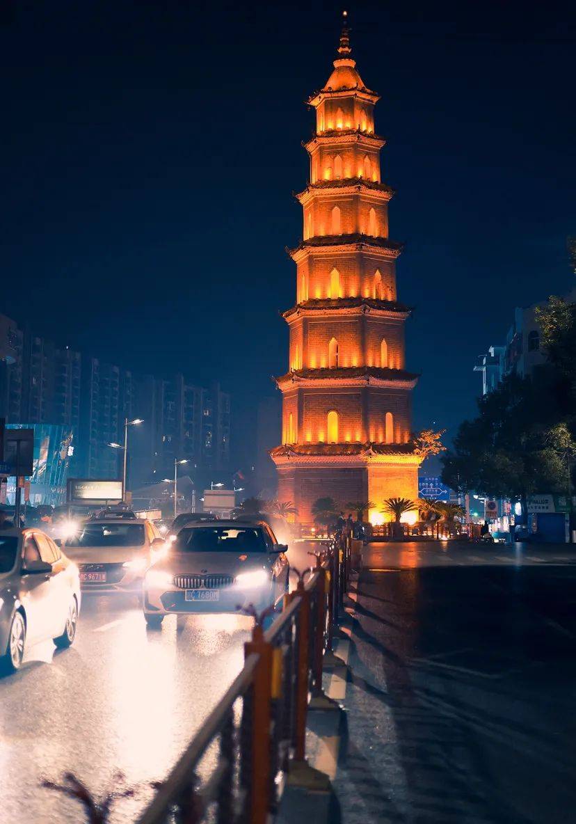 宜春!越夜越美丽!_灯光_夜晚_夜景