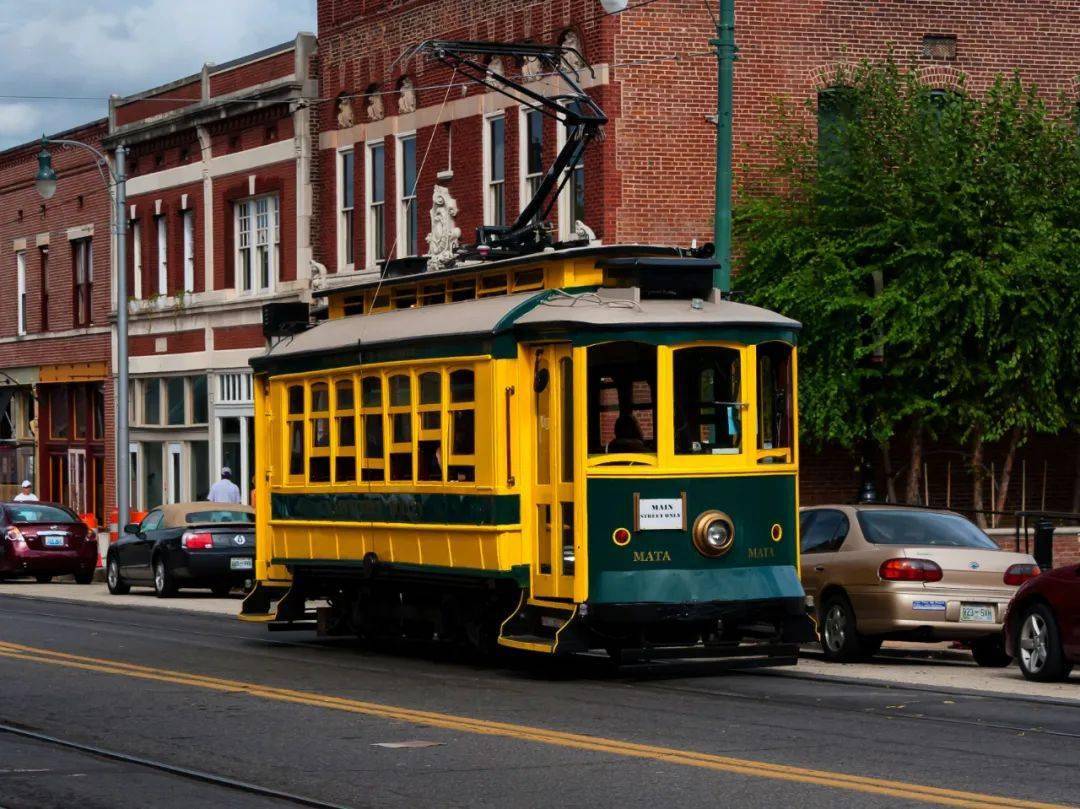 美国孟菲斯的传统有轨电车