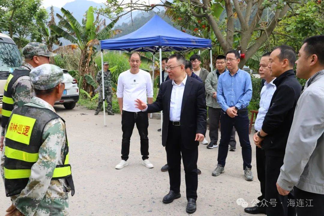 县长高双成赴浦口筱埕检查渔业安全生产和森林防灭火工作