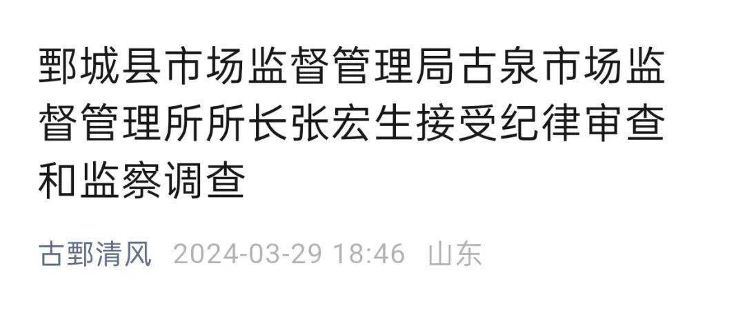 涉嫌严重违纪违法._鄄城县_调查_旅游年