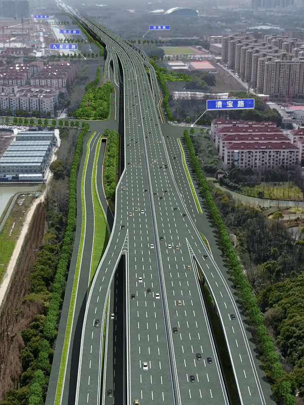 漕宝路快速路图片