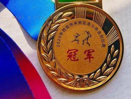 未央区前进教育集团先锋小学杨迦舒同学荣获女子佩剑丙组冠军