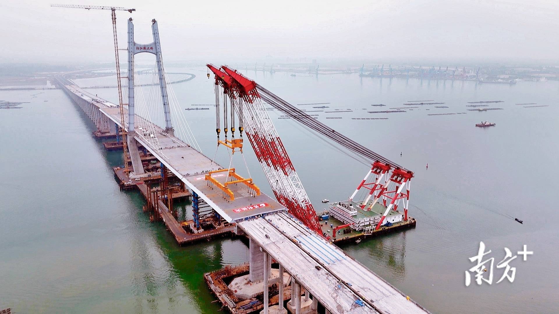 顺利合龙!广东滨海公路阳江海陵大堤至溪头段预计年内通车