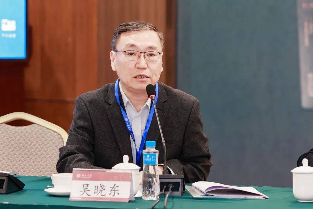 与文学研究平台主任,北京大学中文系教授吴晓东主持第一场主题研讨