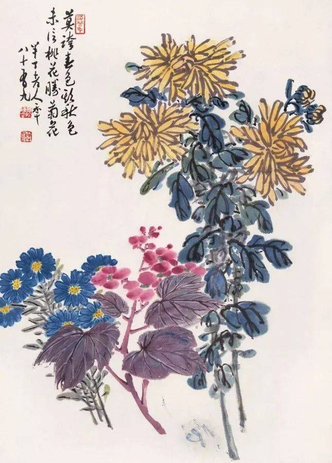 国画里的十大名花,大开眼界!(高清)