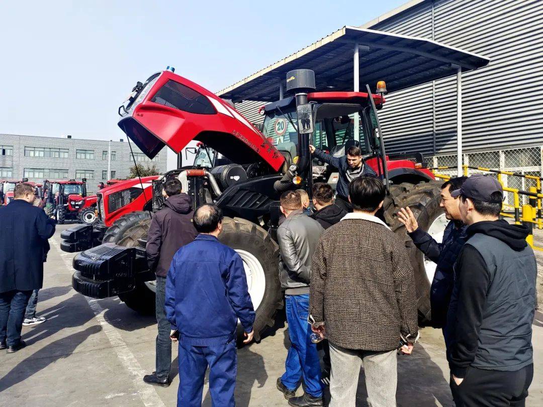 中国一拖大规模交付yto拖拉机至中亚满足当地农业需求