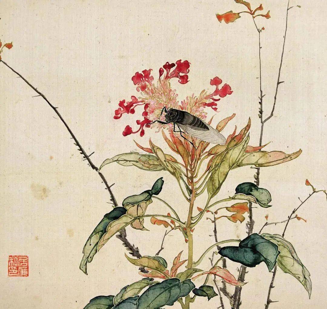 清 居巢 花鸟画欣赏,雅秀别致
