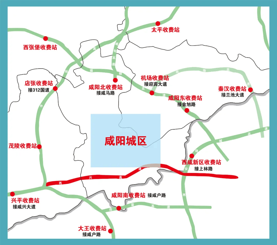 咸阳56路路线图最新图片