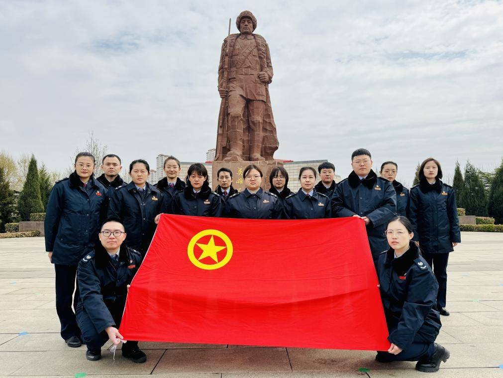 天津经开区税务局:缅怀英烈铸忠魂 赓续血脉担使命_红色_教育_青年